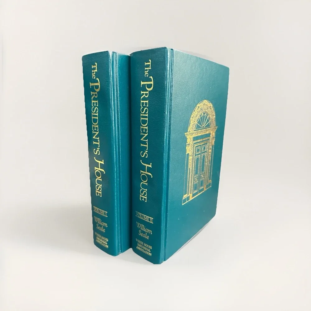 President S House William‎ Seale Two Volume Box Set 1986 1st Edition